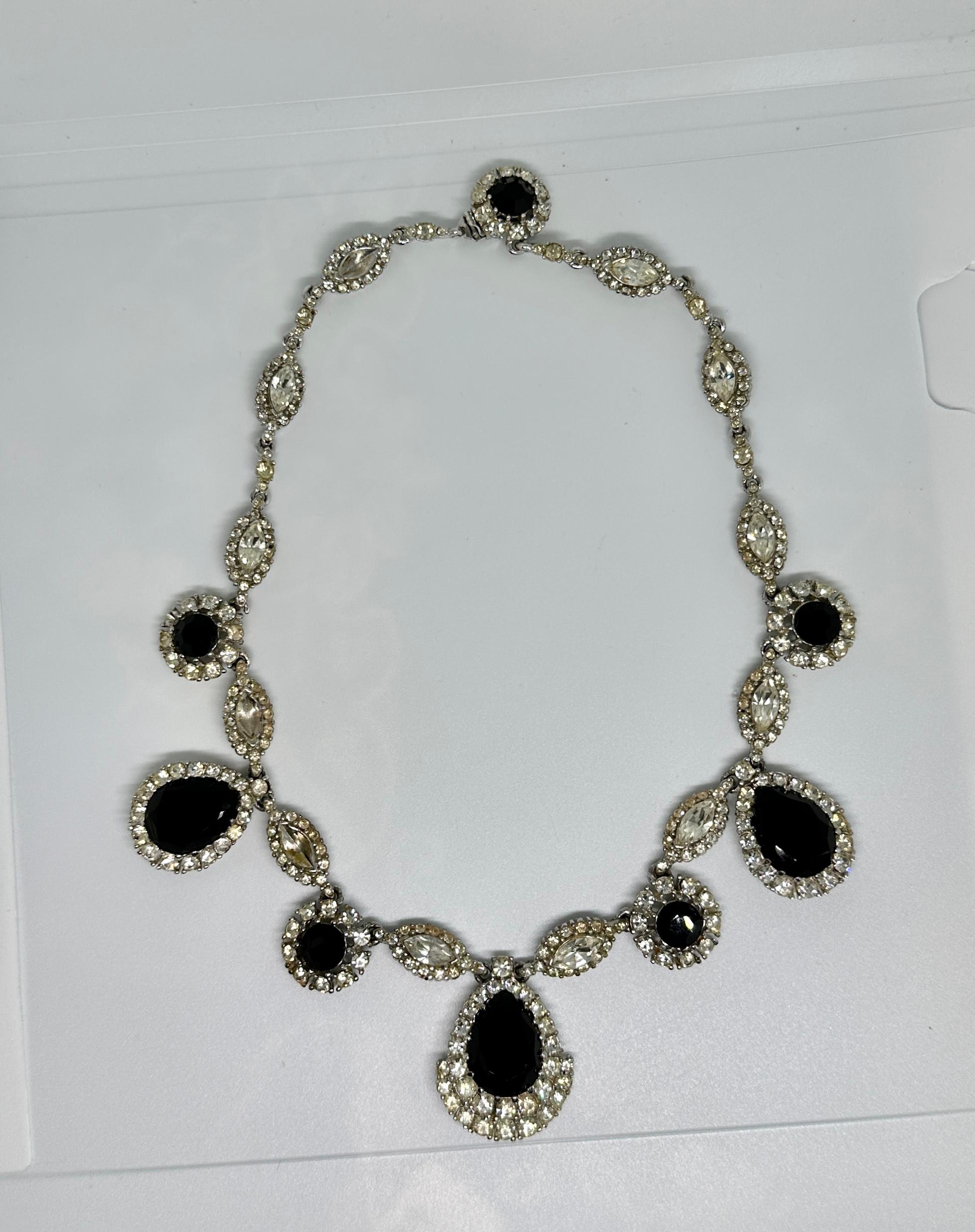 Vikki Carr Necklace Earrings Worn To George Bush State Dinner White House Ciner For Sale 3