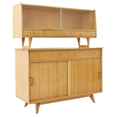 Vintage Viko Baumritter Mid Century Buffet and Hutch