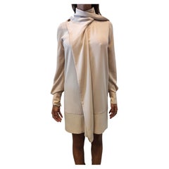 Viktor and Rolf beige pale pink dress Size 42