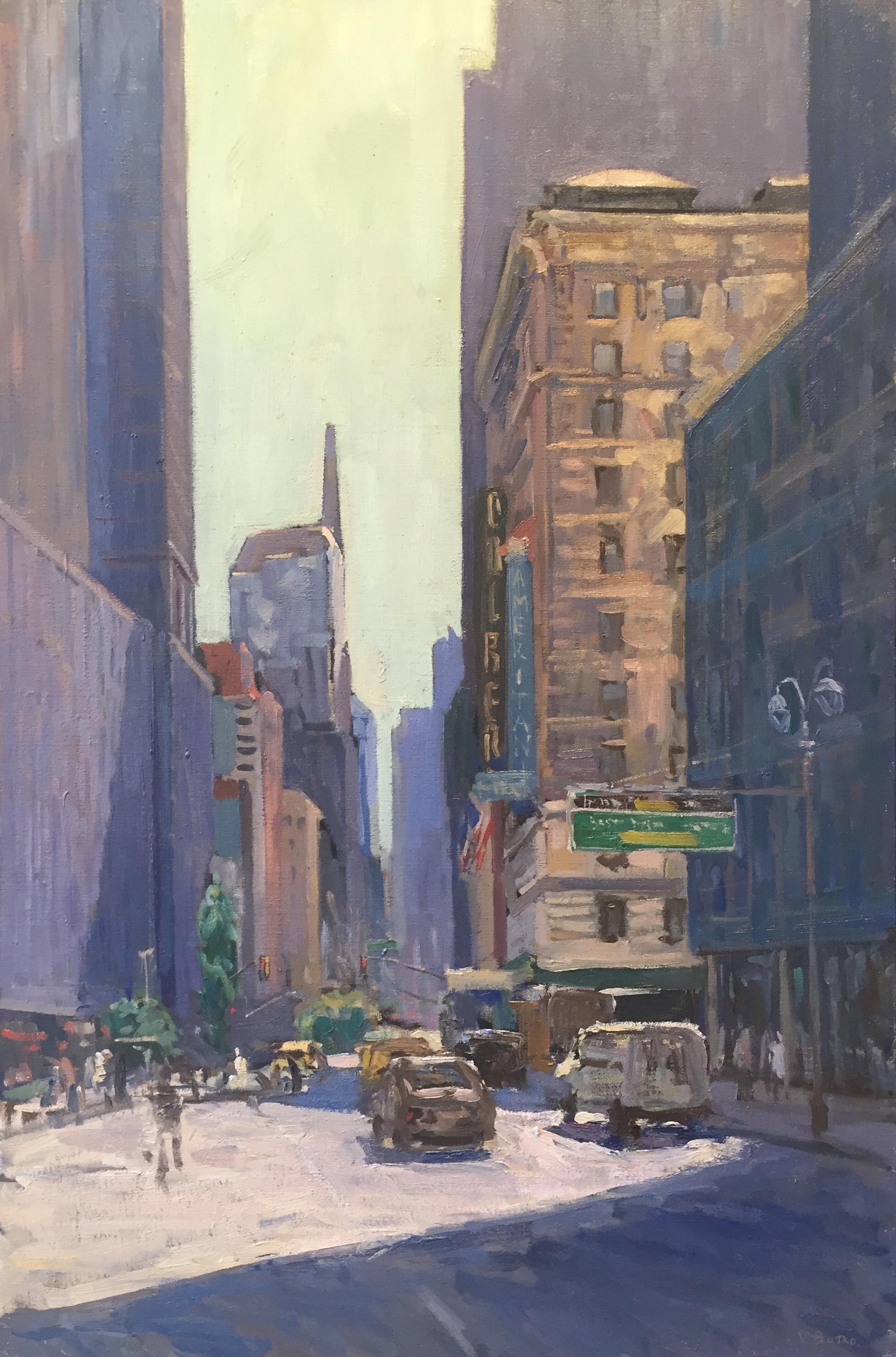 Viktor Butko Figurative Painting - 57th and Broadway