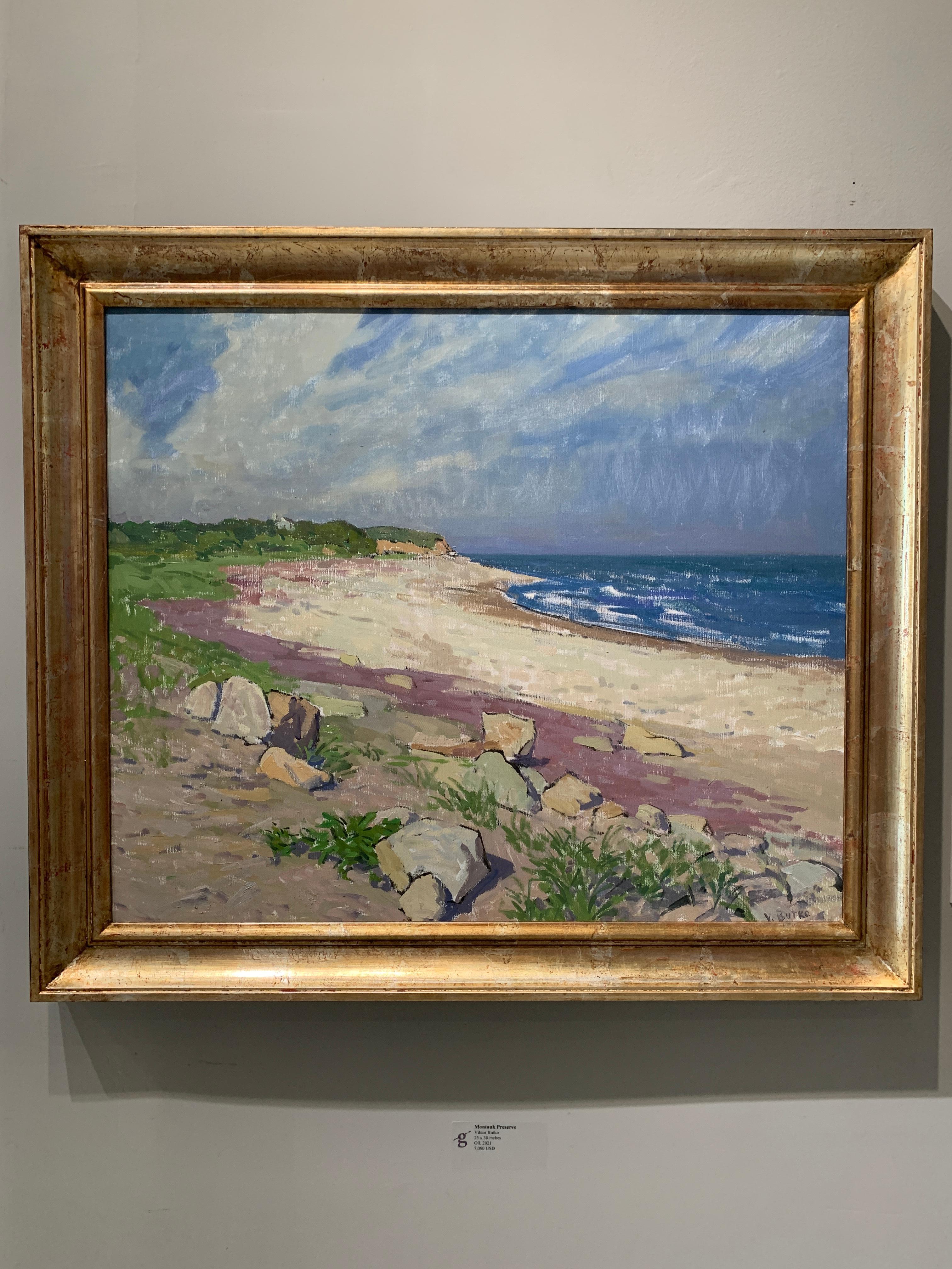 Montauk Preserves - Impressionist Painting by Viktor Butko