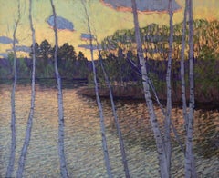 Over the Pond, Evening Light