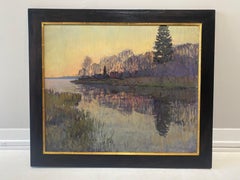 Sunset over the River