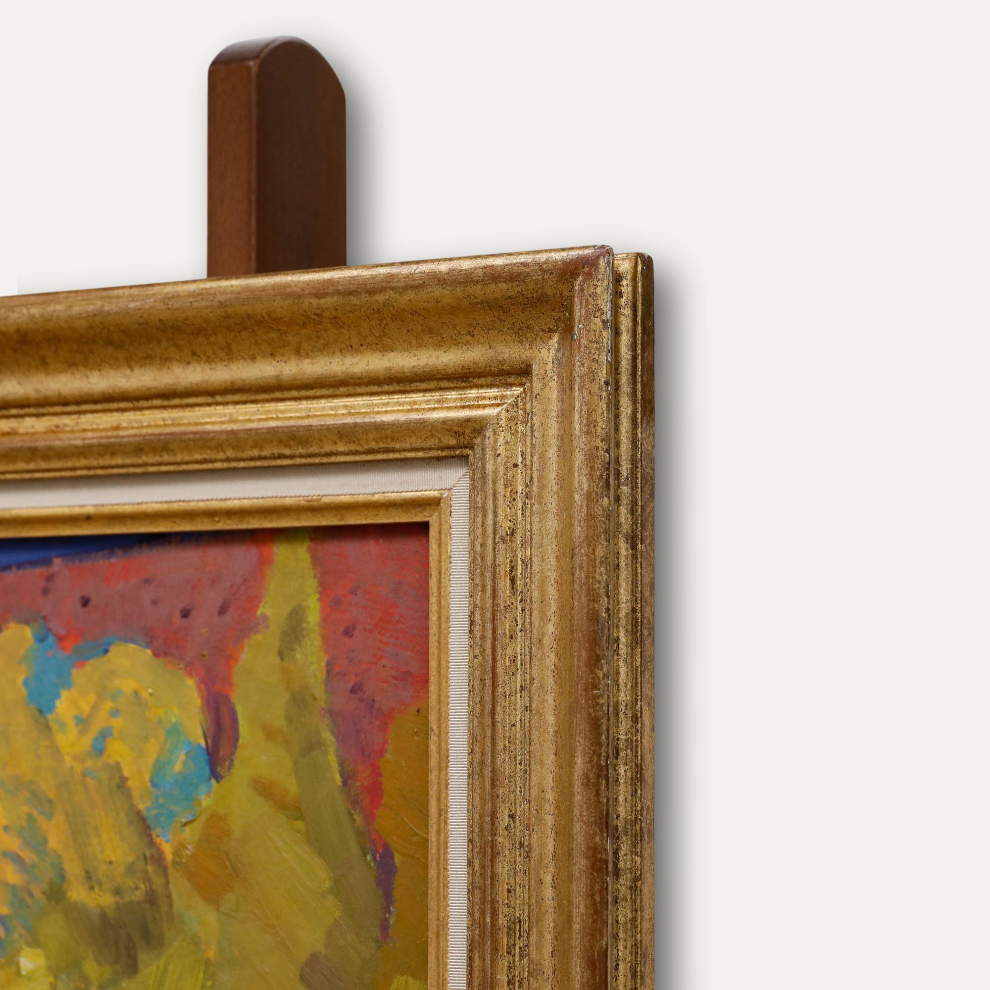 Viktor Fedorovitch Vassine (1919-1997) - Huile encadrée, Repos de midi en vente 4