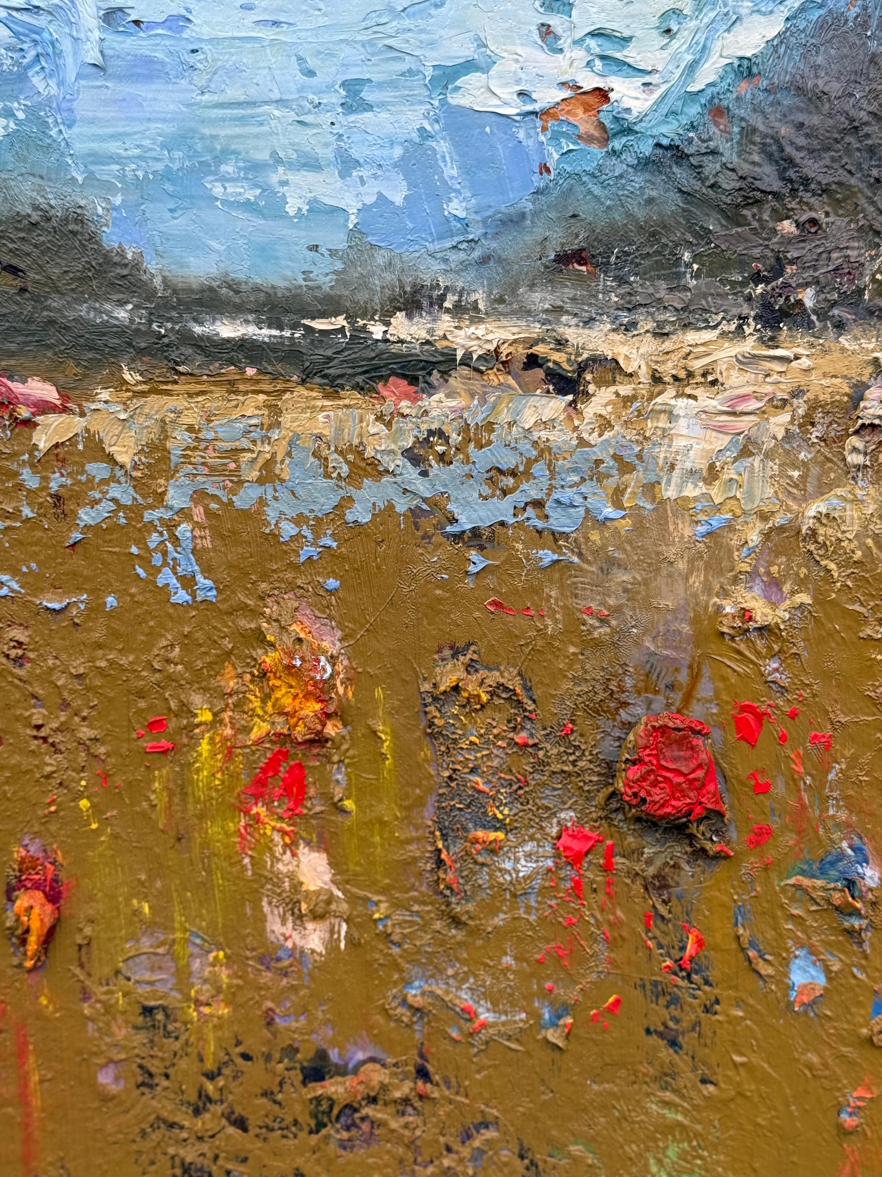 „Pre autumn warmth“ (Impressionismus), Painting, von Viktor Gutsul