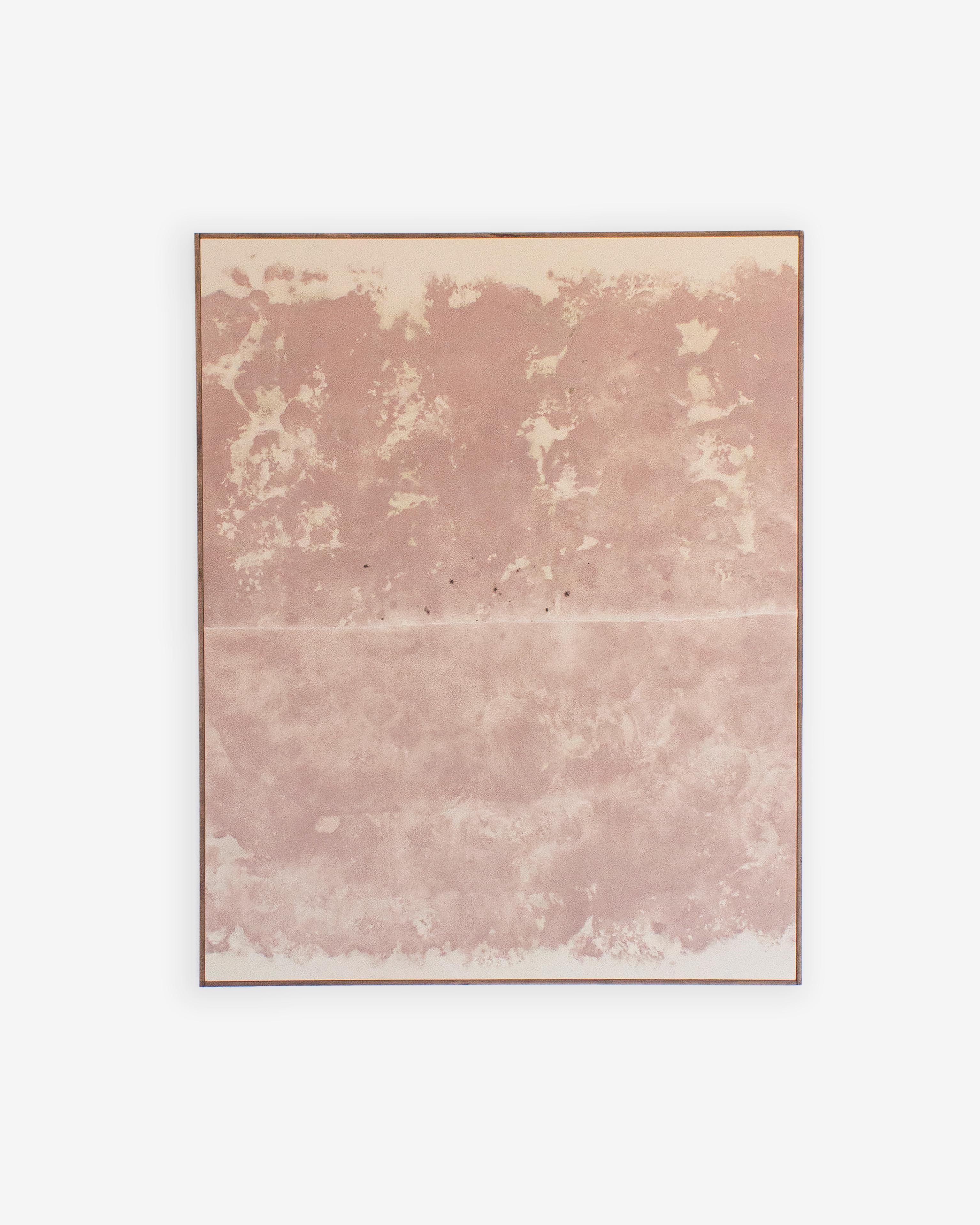 Abstract Minimalist Skyscape Painting in Neutral Tones by Viktor Kobylianski For Sale 3