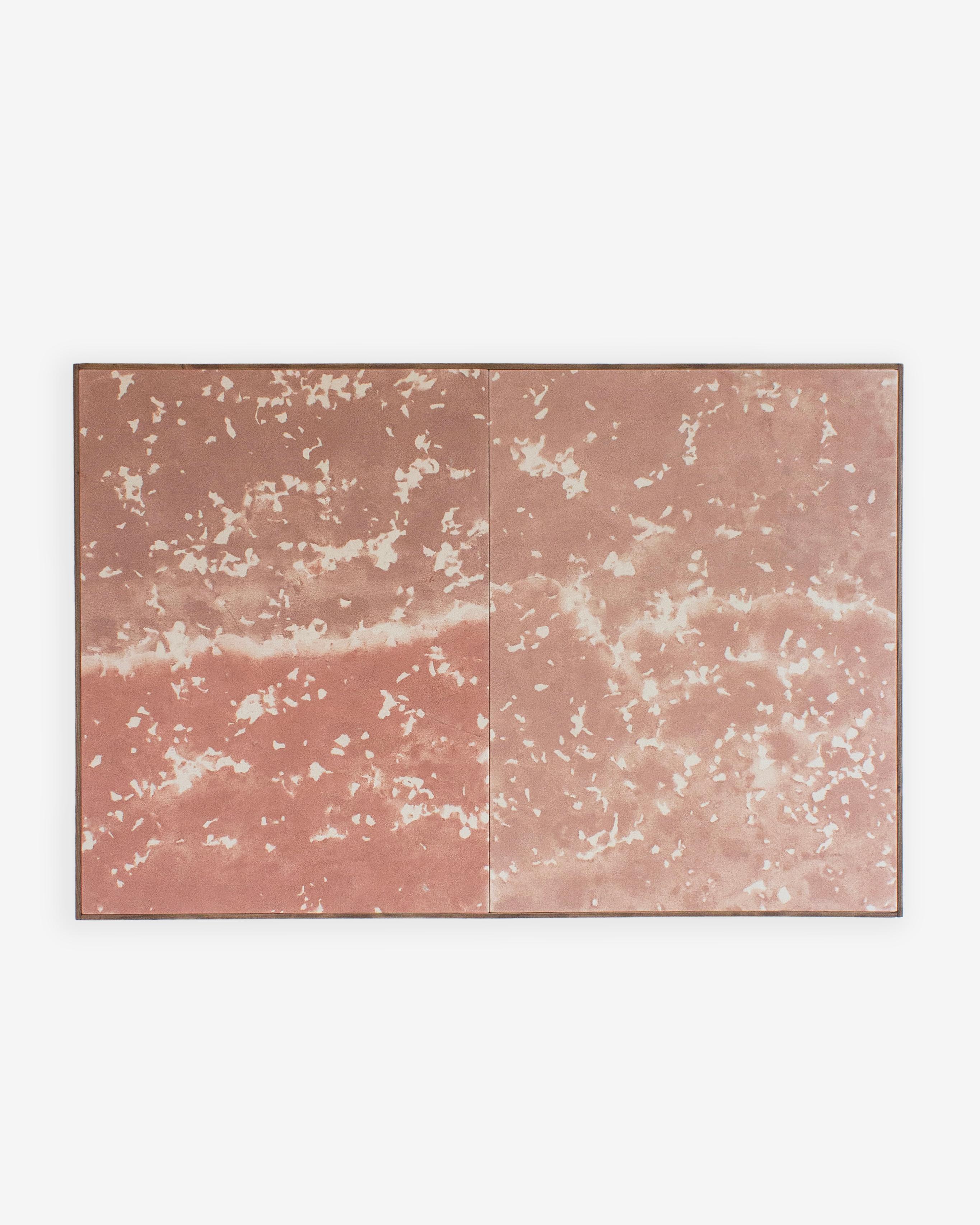 Abstract Minimalist Skyscape Painting in Neutral Tones by Viktor Kobylianski For Sale 4