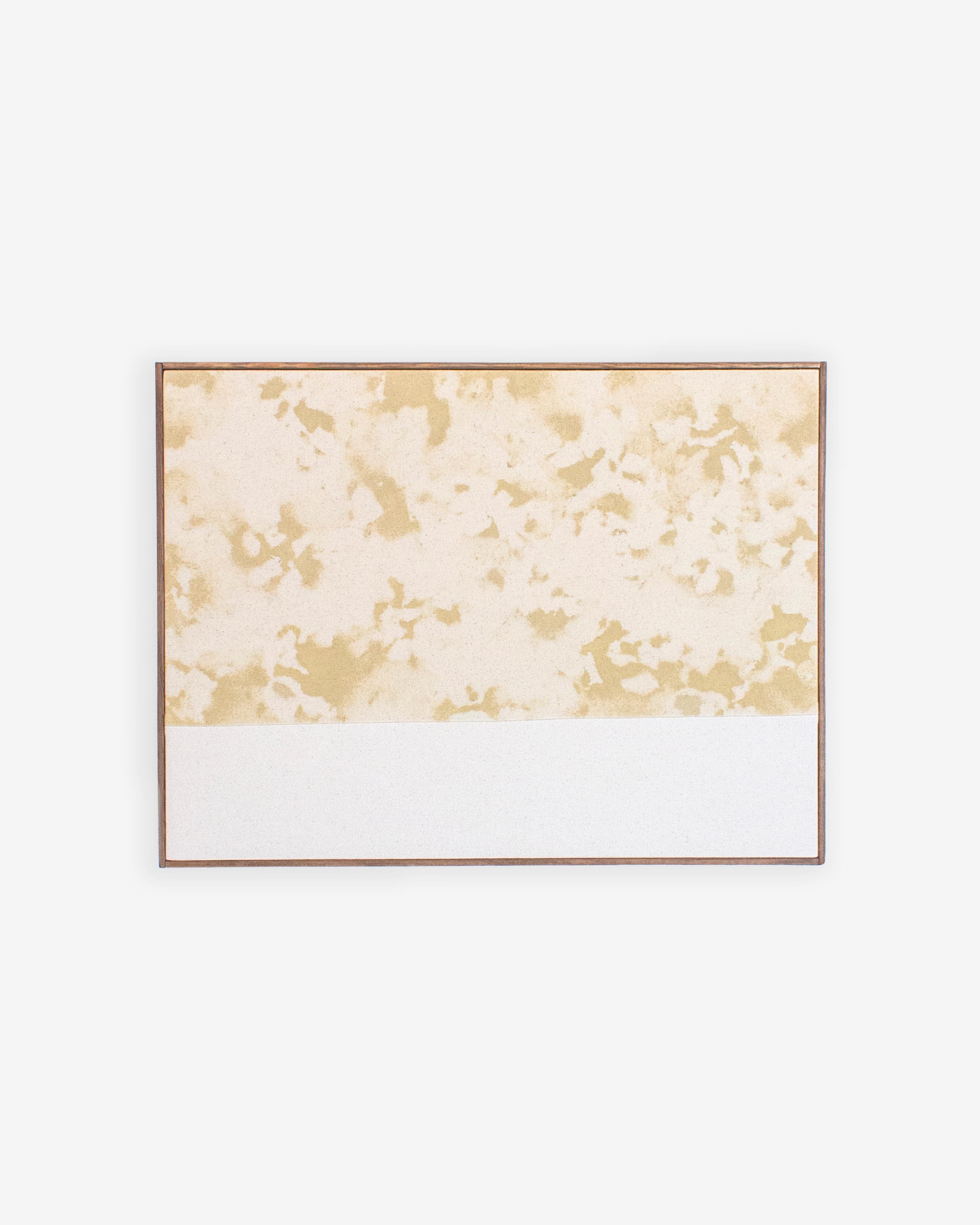 Abstract Minimalist Skyscape Painting in Neutral Tones by Viktor Kobylianski For Sale 5