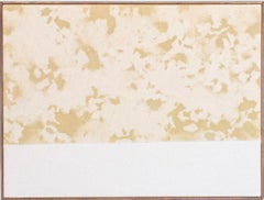 Abstract Minimalist Skyscape Painting in Neutral Tones by Viktor Kobylianski
