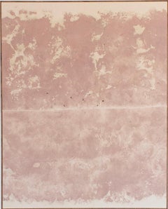 Abstract Minimalist Skyscape Painting in Neutral Tones by Viktor Kobylianski