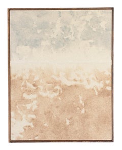 Viktor Kobylianski Abstract Composition Earth and Sky Tones Mixed Media Canvas