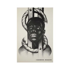 Cartel original de 1978 del artista soviético Victor Koretsky - Anarquía legalizada