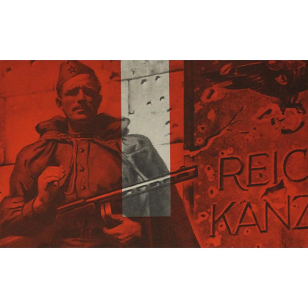 Affiche de propagande soviétique originale de Viktor Koretsky de 1967 - La victoire soviétique en vente 1