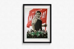 original poster from 1950 We want peace ! The division of Yalta, that's enough!