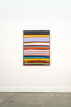 Southern Stripes 21-03 - pop-art, graffiti, acrylic and spray paint on canvas