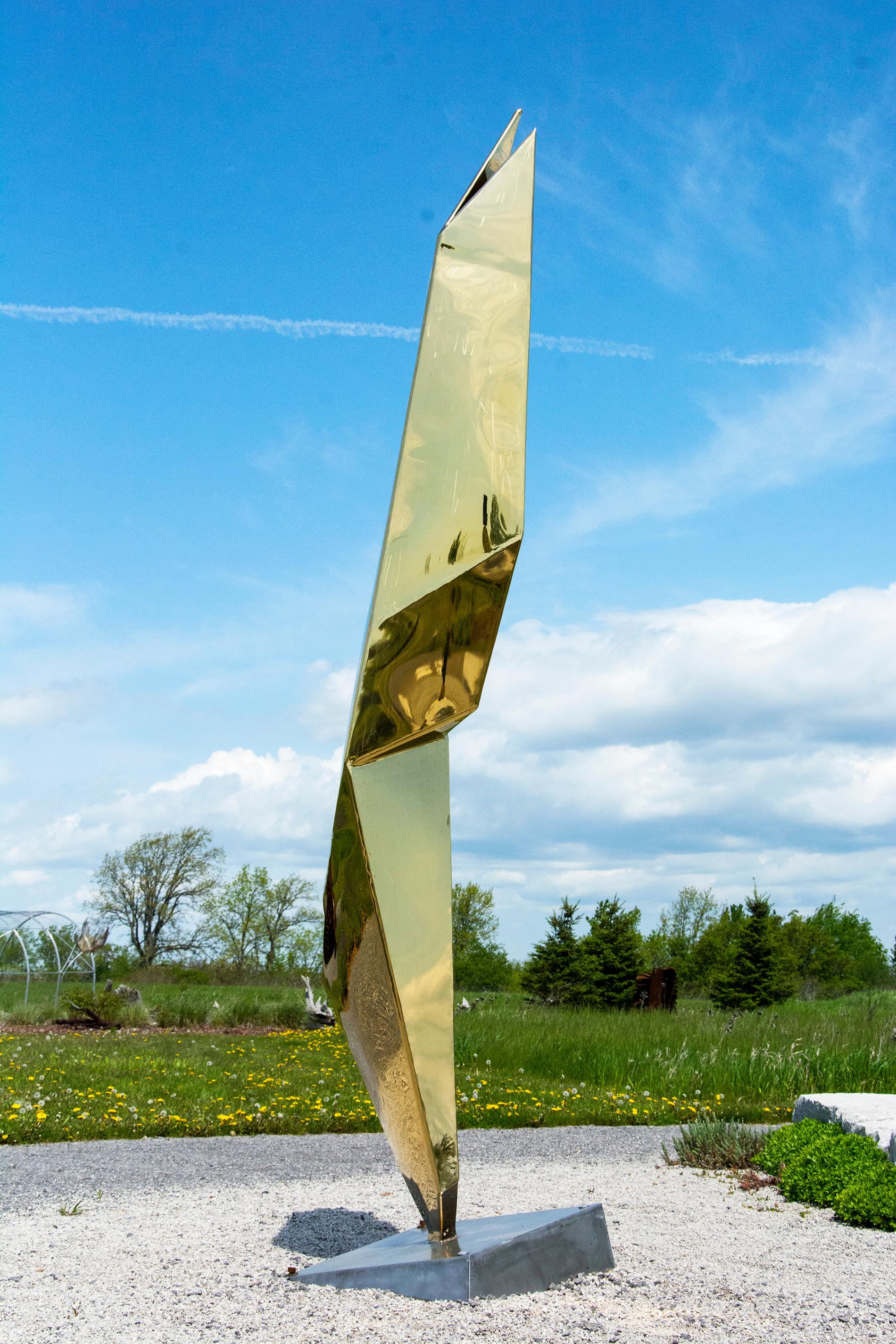 Fragment - Sculpture by Viktor Mitic