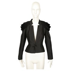 VIKTOR & ROLF black jacket with velvet accents