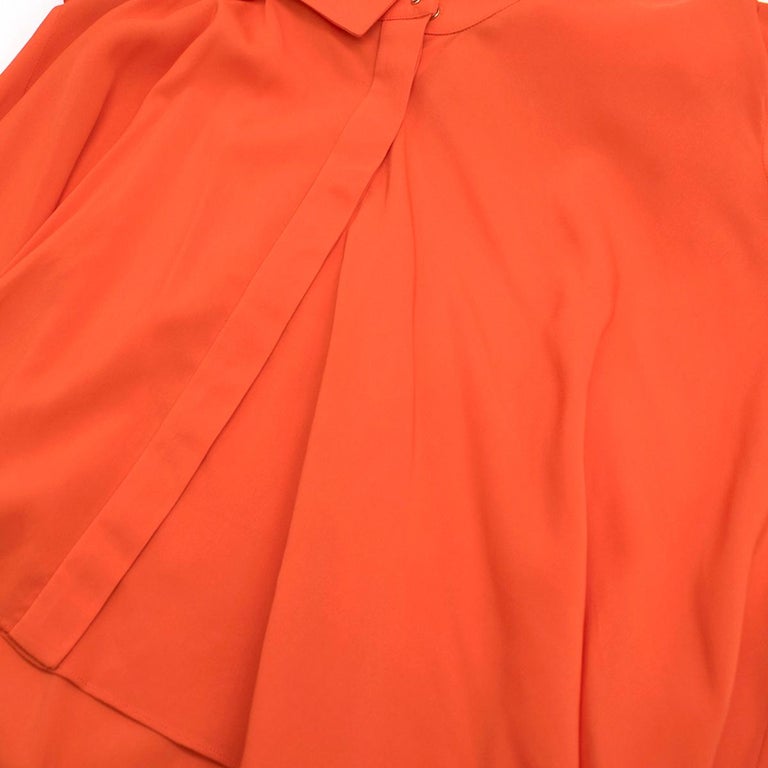 Viktor and Rolf Neon Orange Top US 6 For Sale at 1stDibs | neon orange tops
