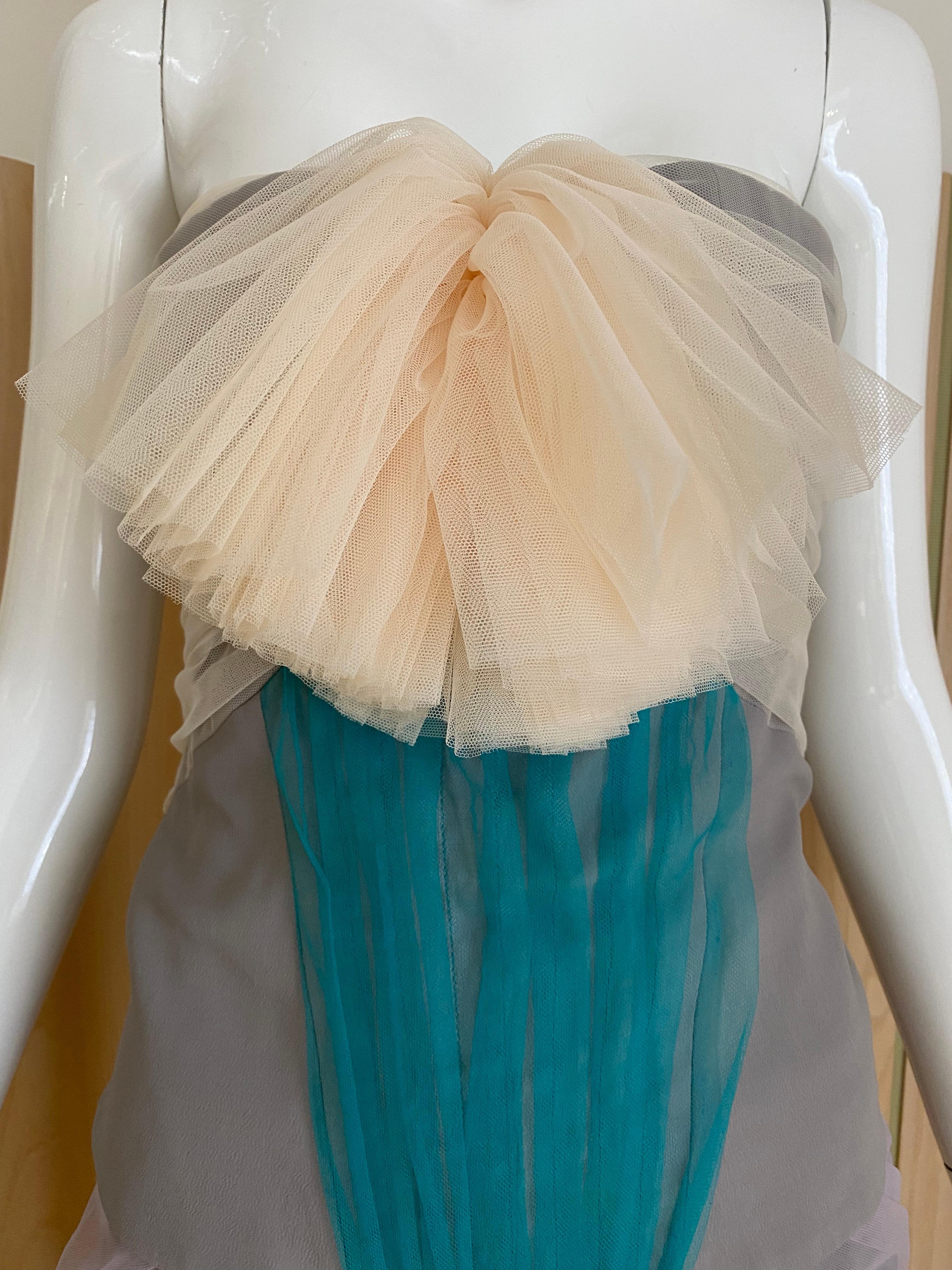 Viktor & Rolf  Runway Tulle Bustier and Skirt Set For Sale 4