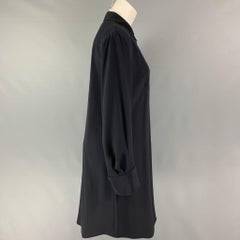 VIKTOR & ROLF Size 10 Black Silk Dress