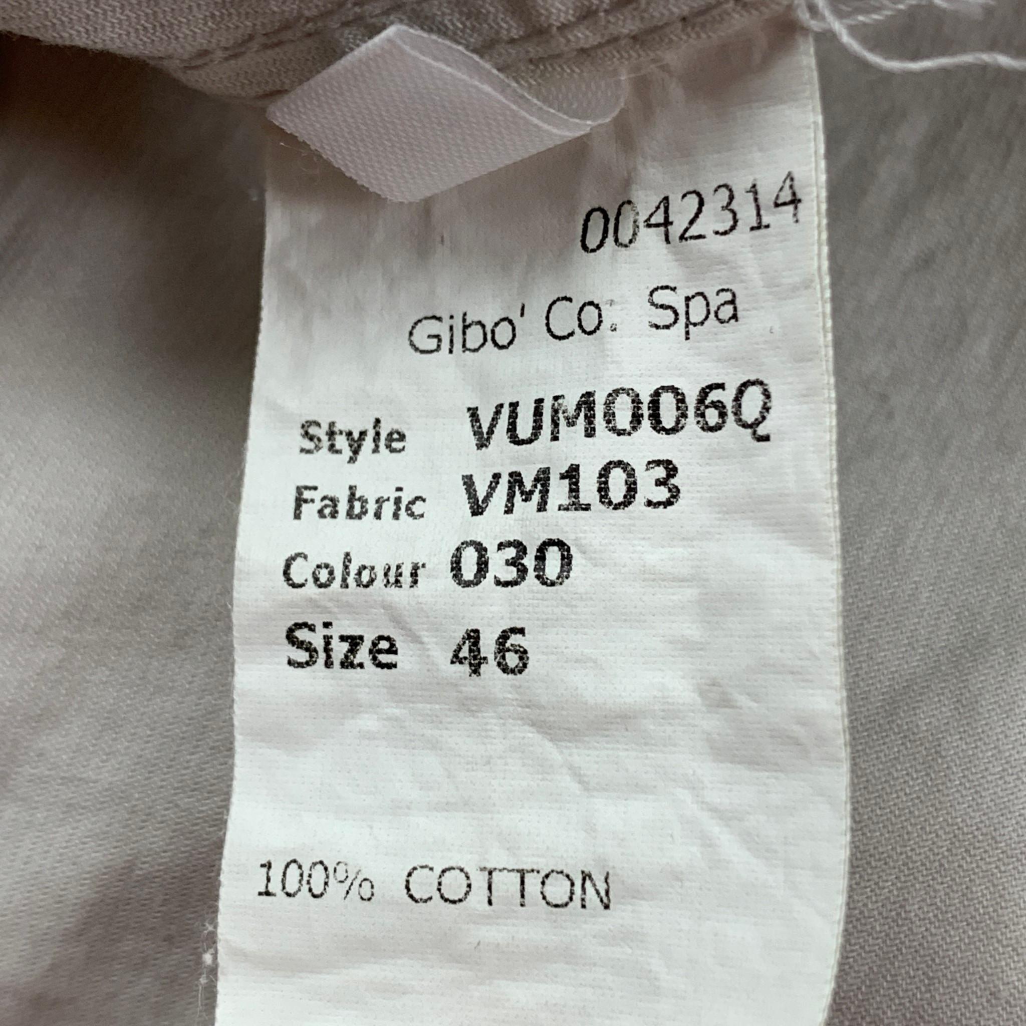 VIKTOR & ROLF Size 36 Off White Cotton Single Button Jacket 1