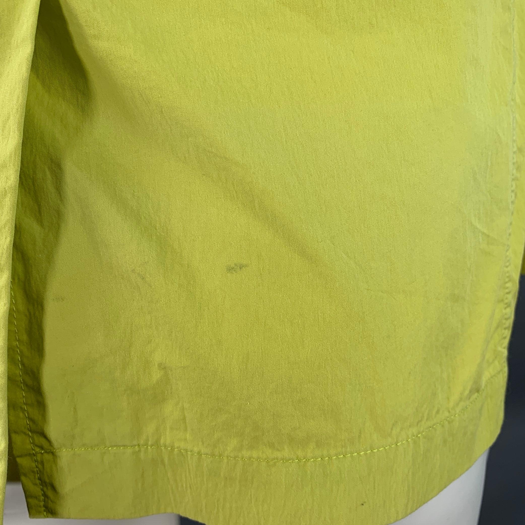 VIKTOR & ROLF Size 38 Yellow Cotton Blend Single Breasted Sport Coat For Sale 1