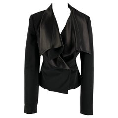 Viktor & Rolf Taglia 8 Poliestere Spandex Solido Giacca da smoking Blazer
