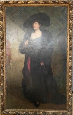 "Elegante retrato de cuerpo entero"