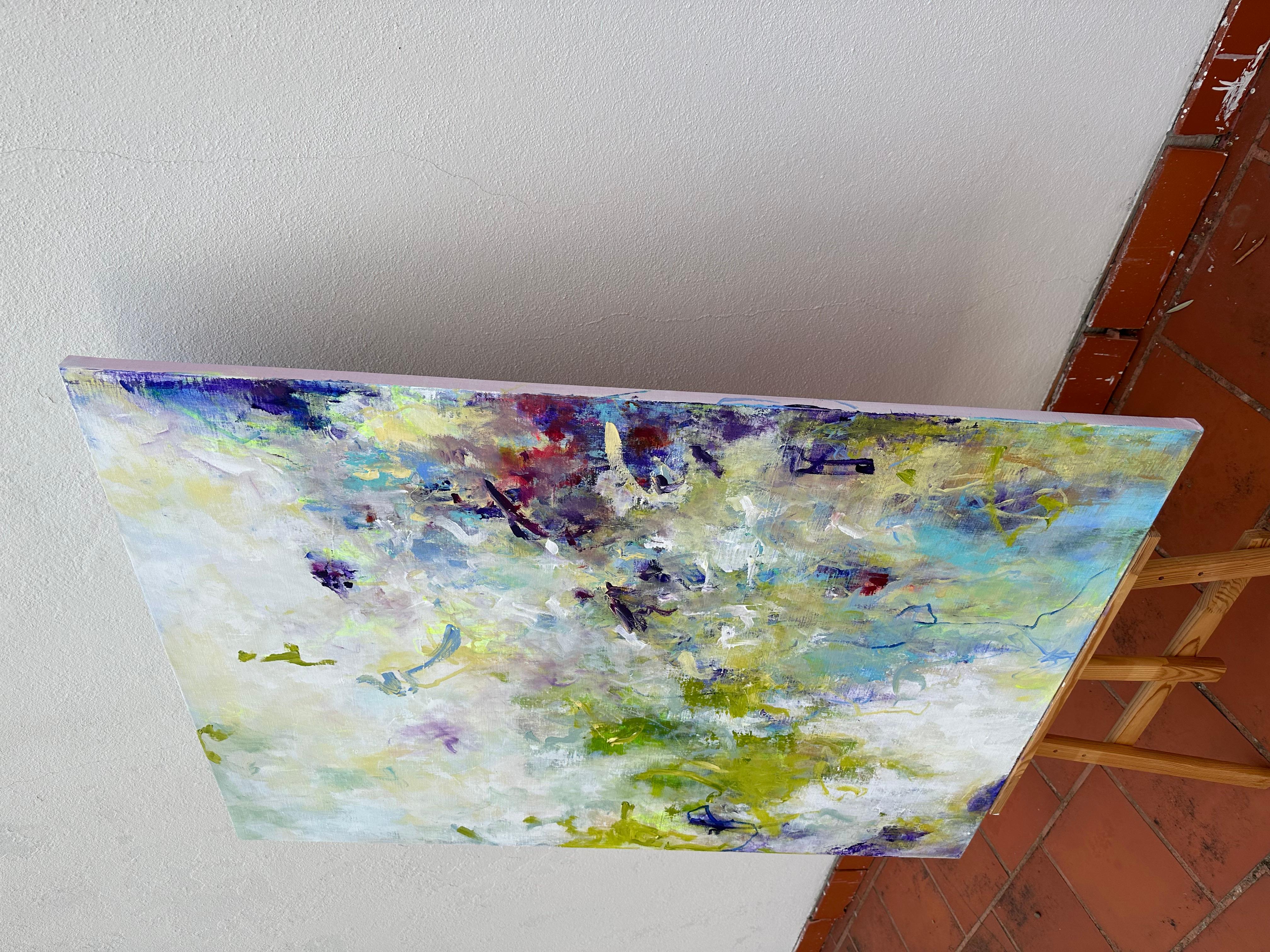 Best Moments - Viktoria Ganhao Abstract Contemporary Painting in vendita 11