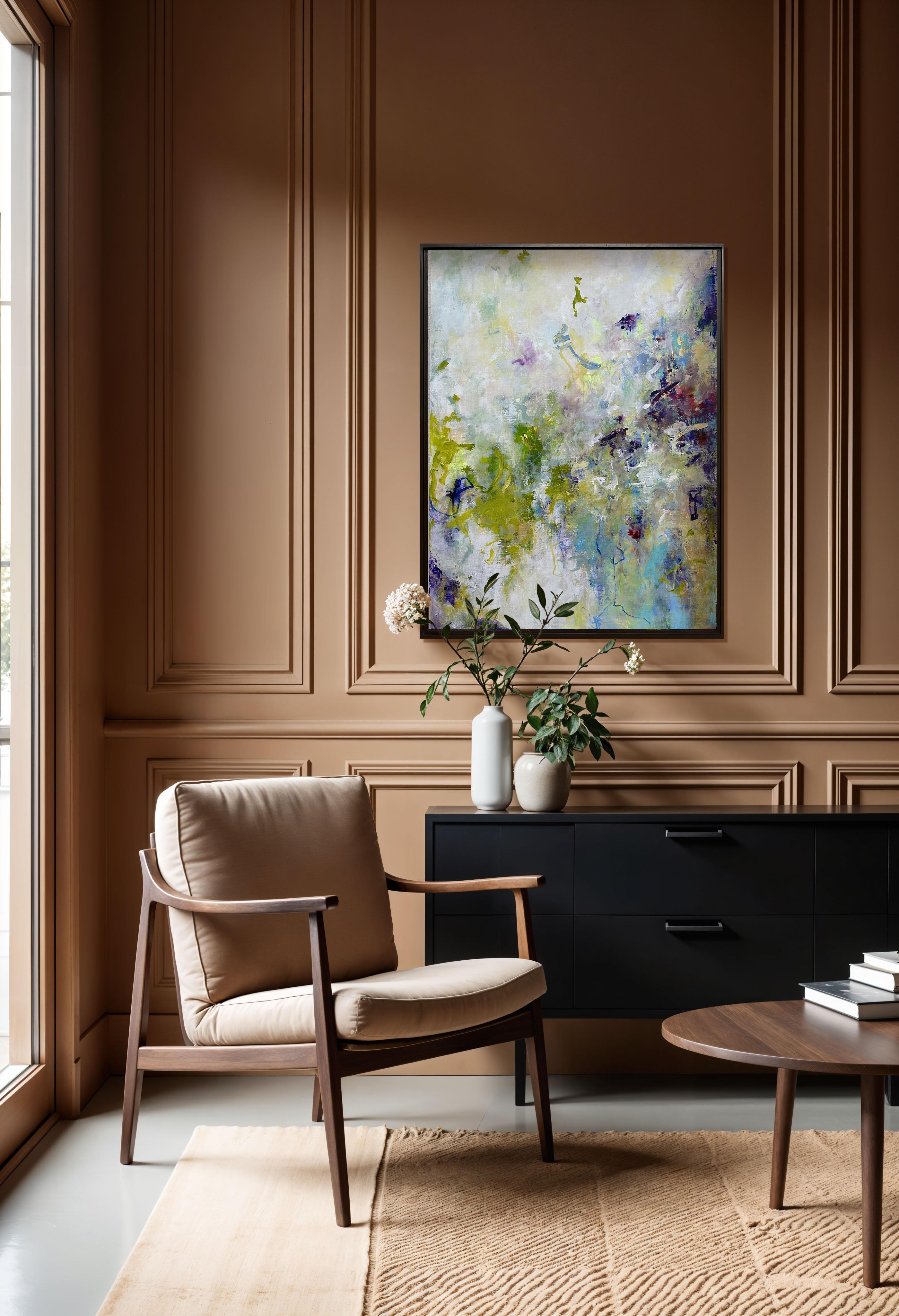 Best Moments - Viktoria Ganhao Abstract Contemporary Painting in vendita 1