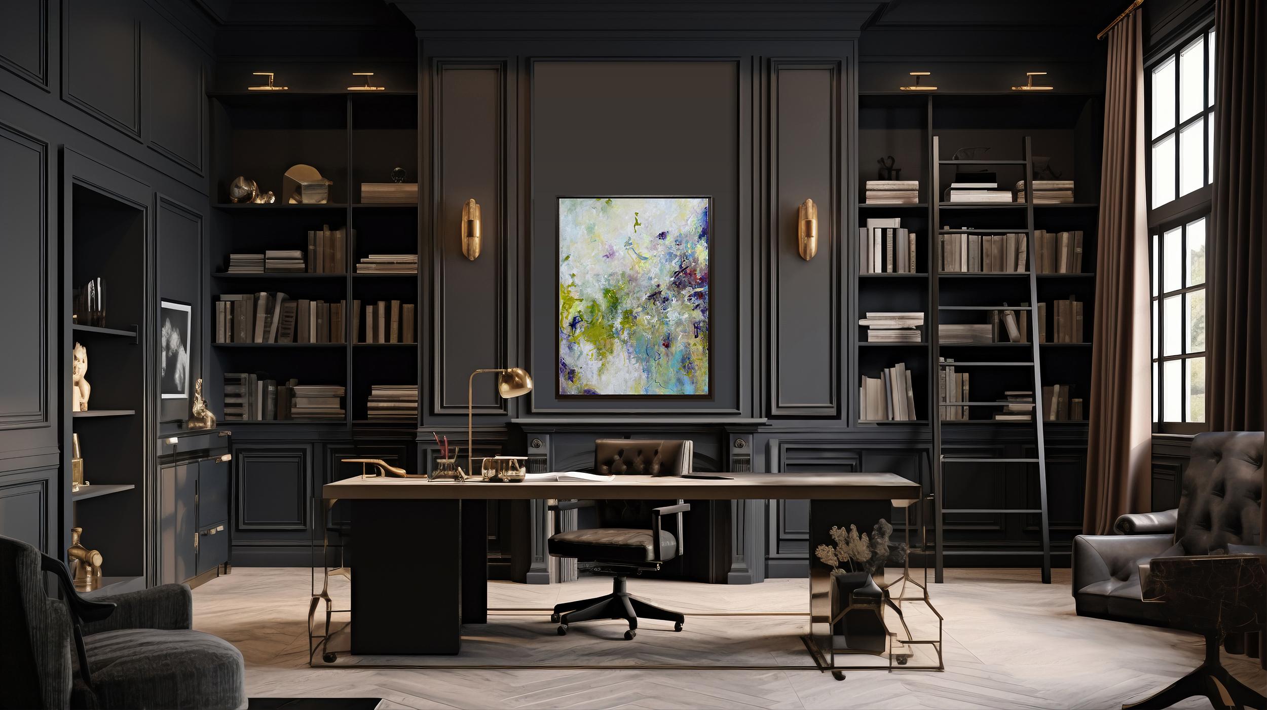 Best Moments - Viktoria Ganhao Abstract Contemporary Painting in vendita 2
