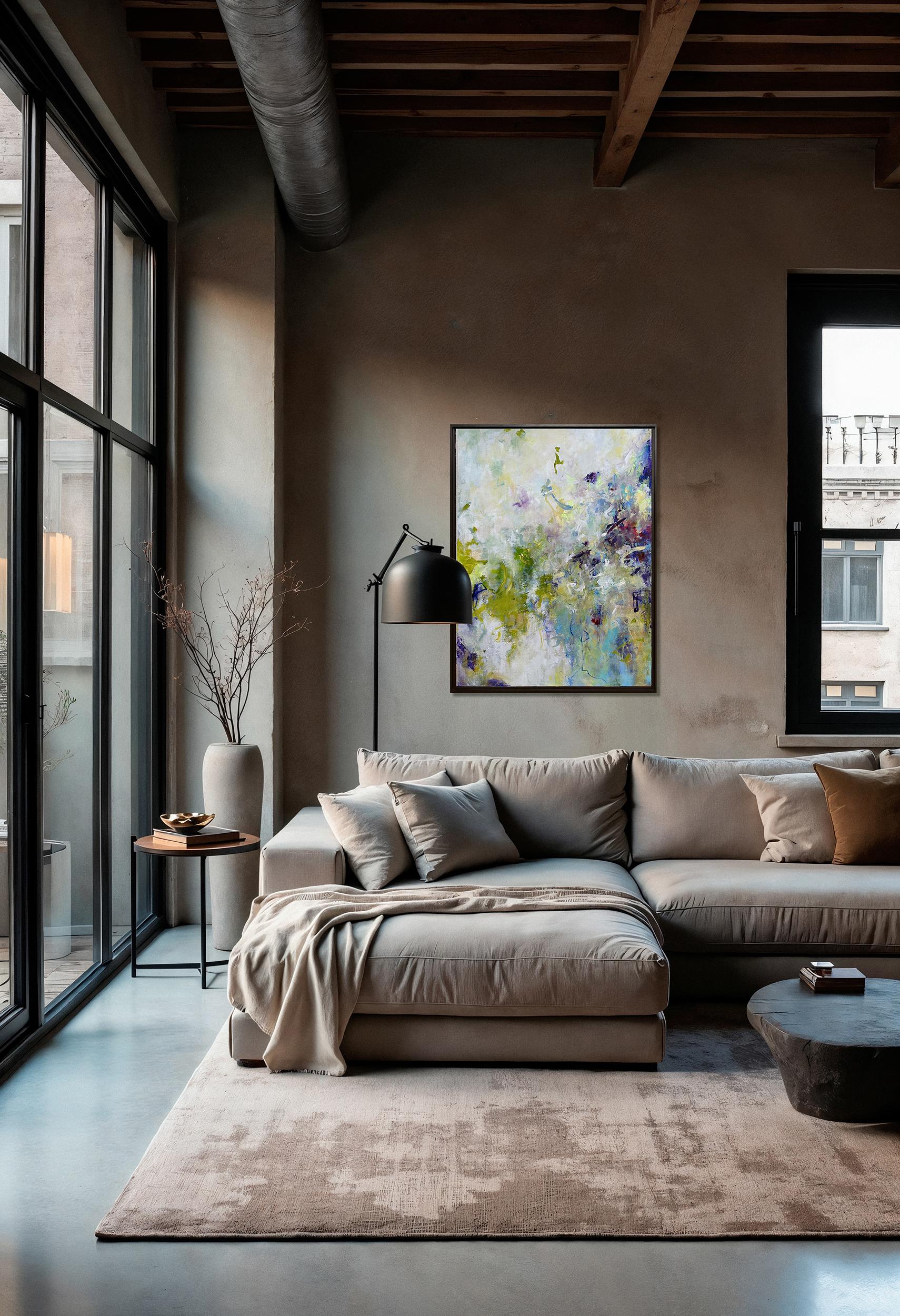 Best Moments - Viktoria Ganhao Abstract Contemporary Painting in vendita 3
