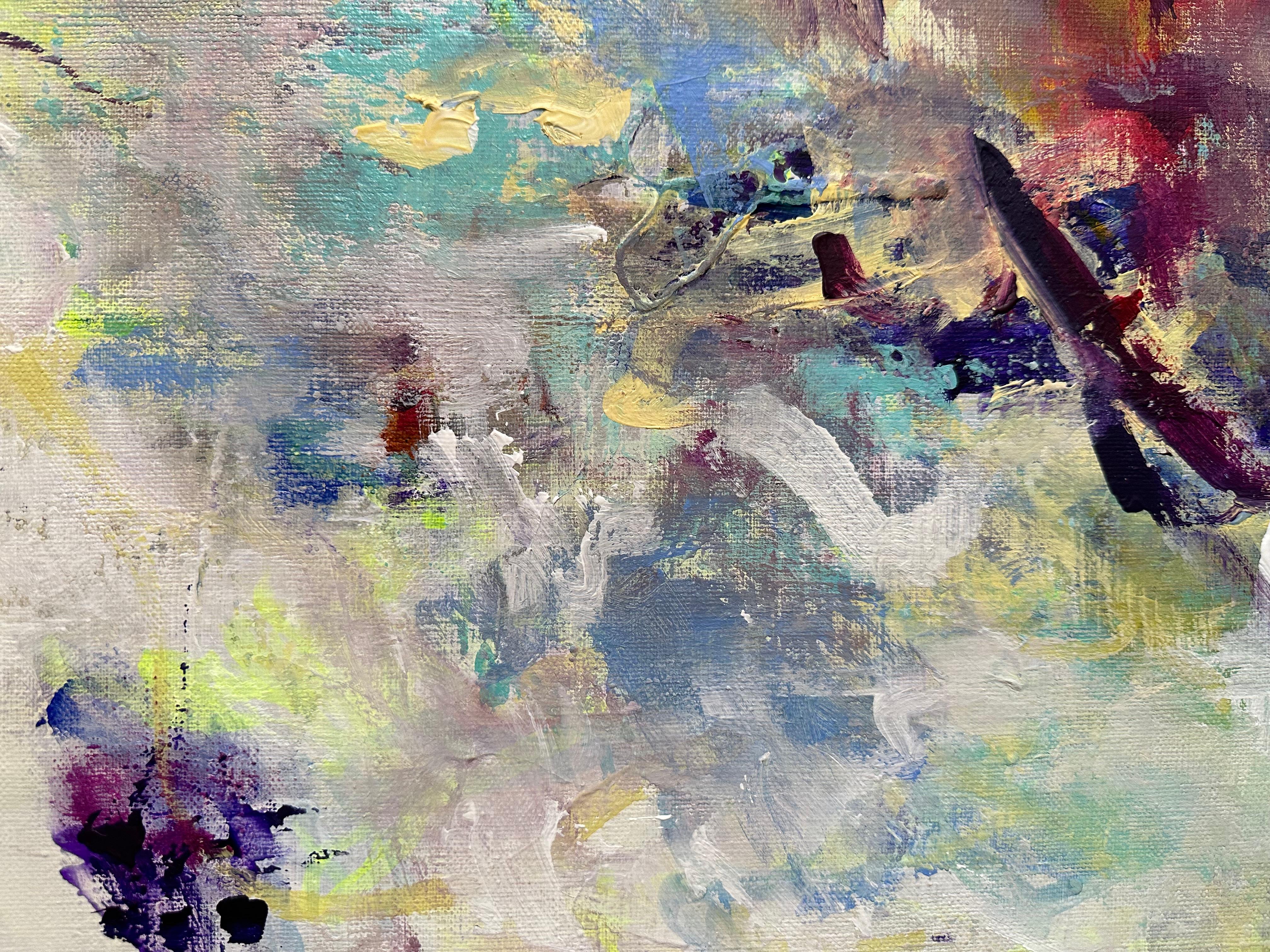Best Moments - Viktoria Ganhao Abstract Contemporary Painting in vendita 6