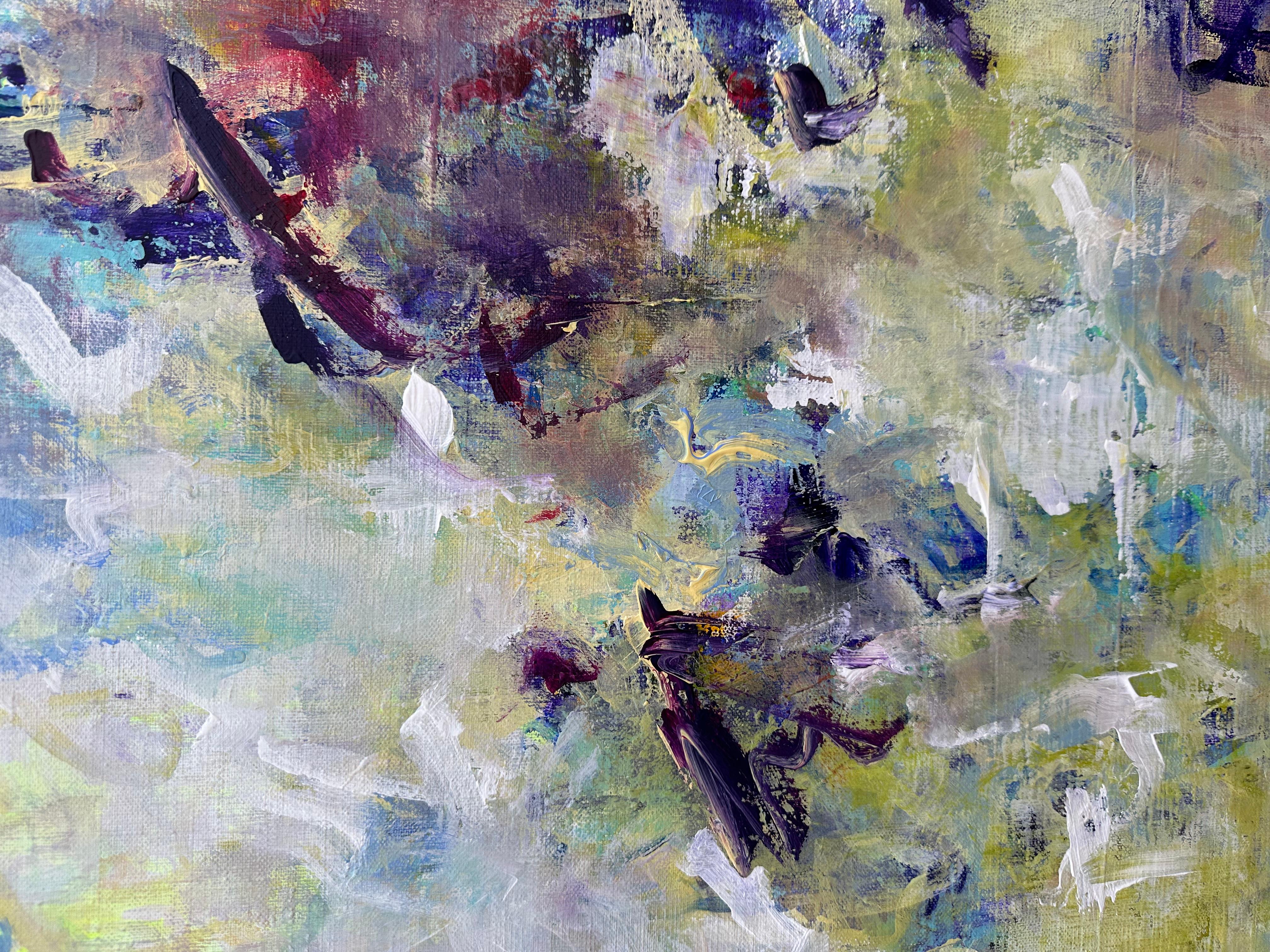 Best Moments - Viktoria Ganhao Abstract Contemporary Painting in vendita 8