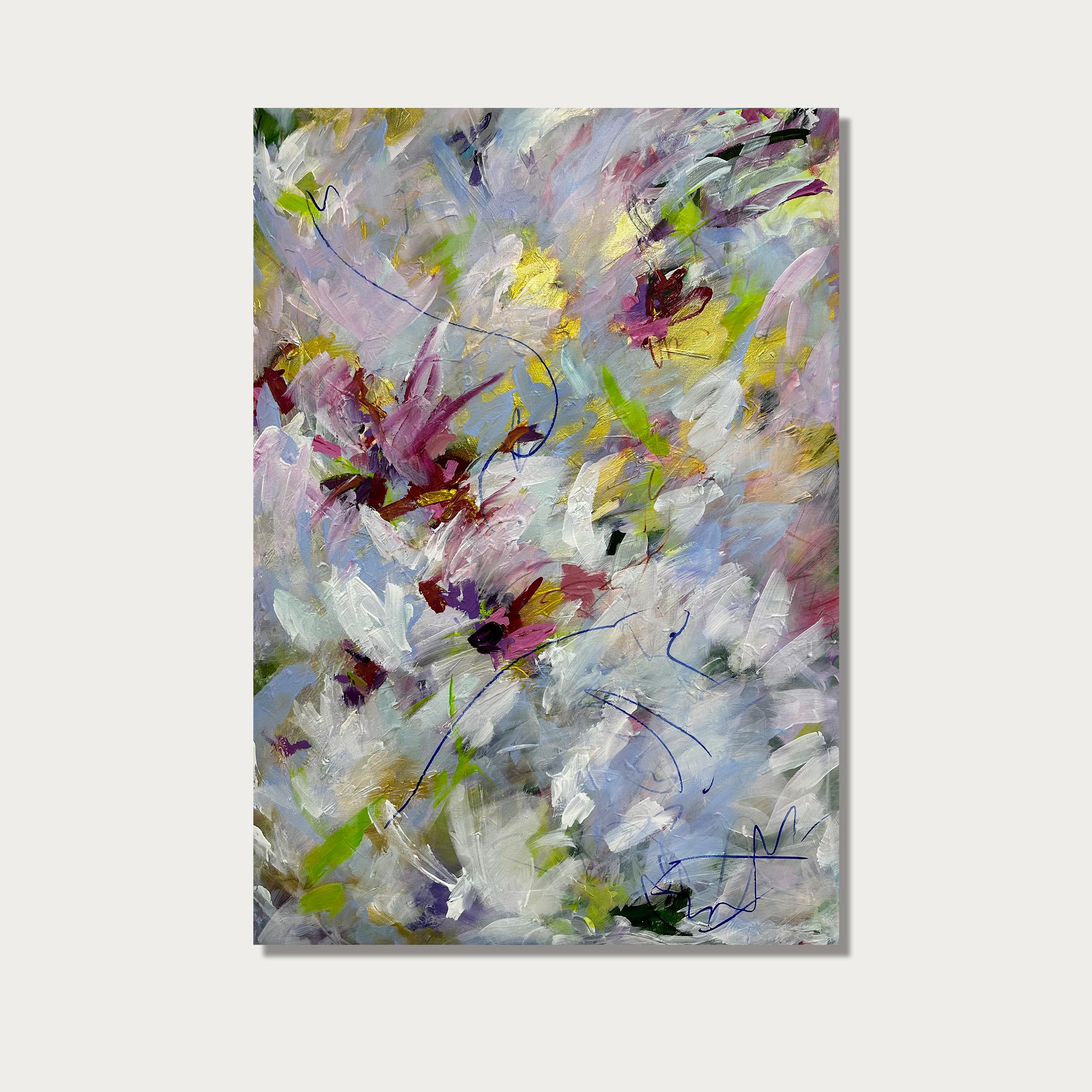 Exubérance - Viktoria Ganhao Peinture contemporaine abstraite en vente 1