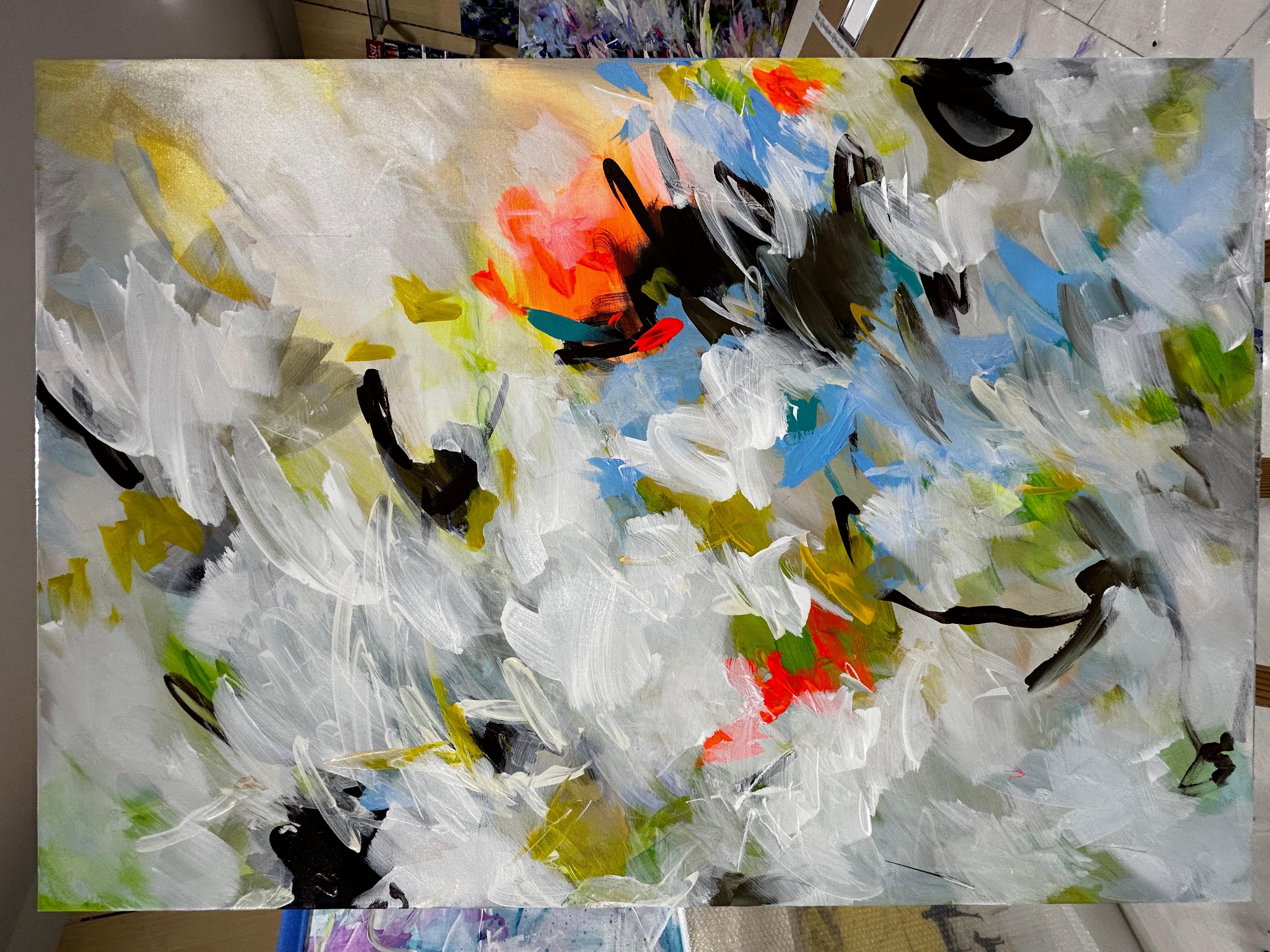 Gioia II  - Viktoria Ganhao Pittura astratta contemporanea in vendita 4