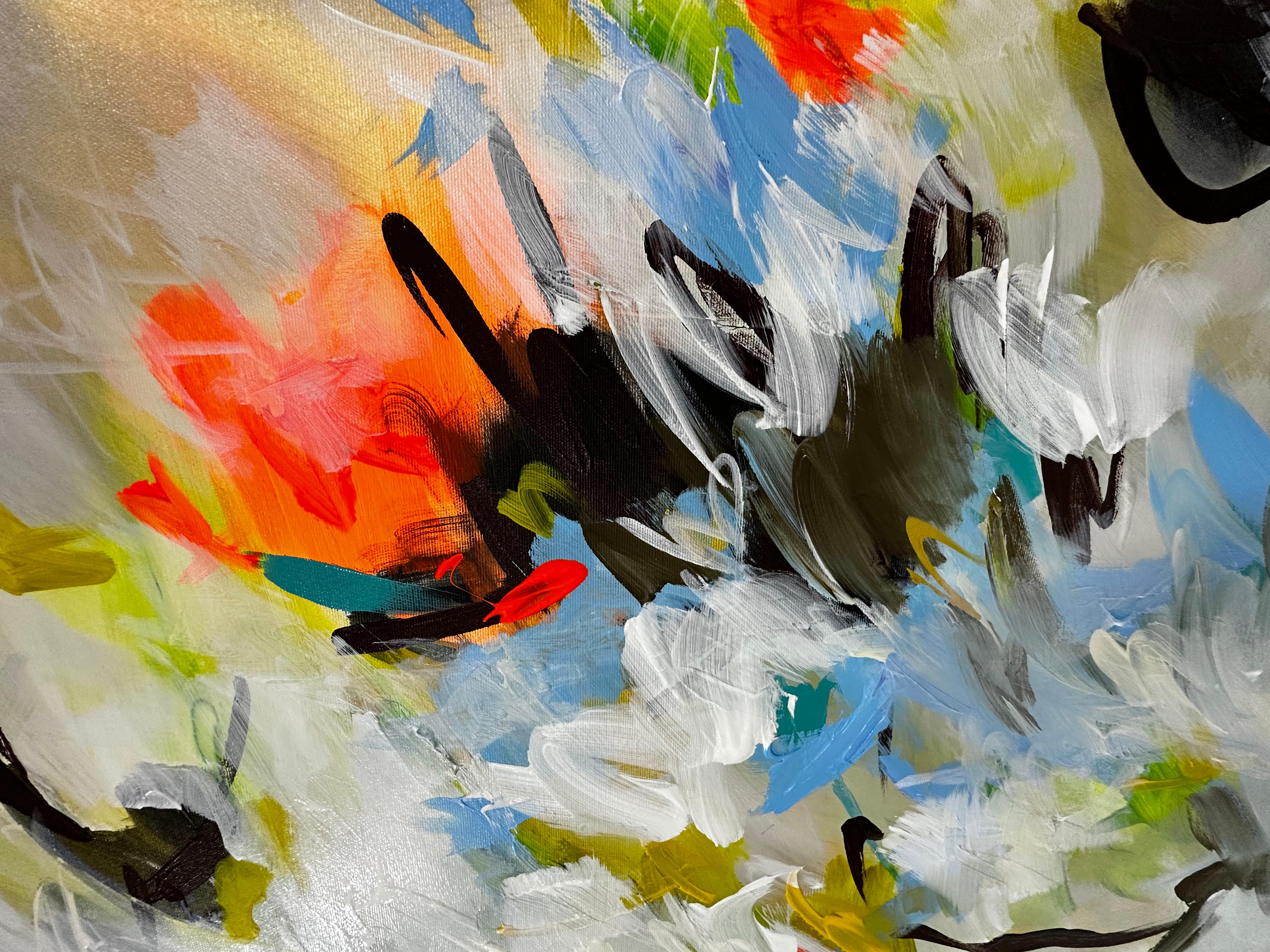 Gioia II  - Viktoria Ganhao Pittura astratta contemporanea in vendita 6
