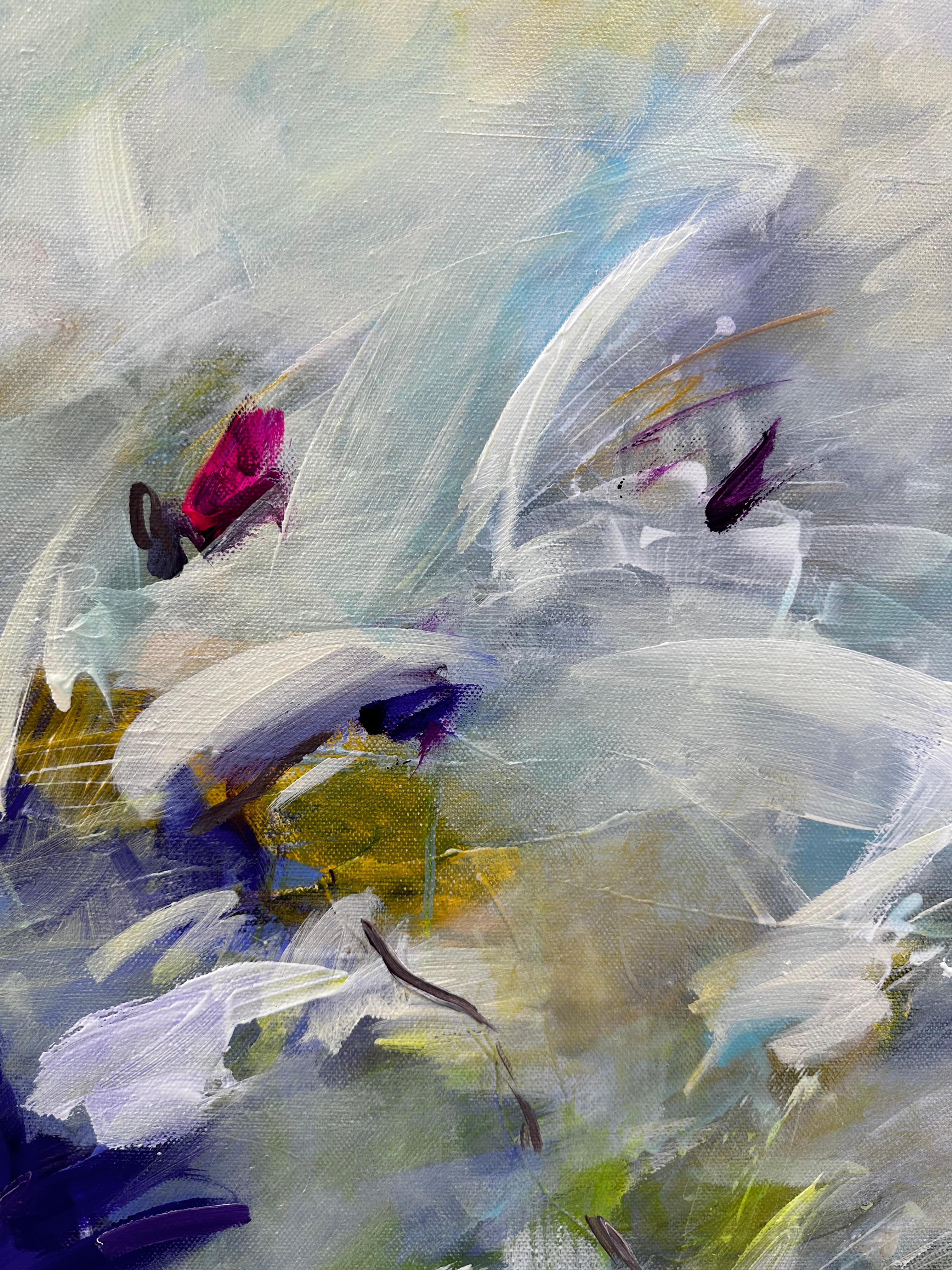 Joyful - Viktoria Ganhao Abstract Contemporary Painting in vendita 2