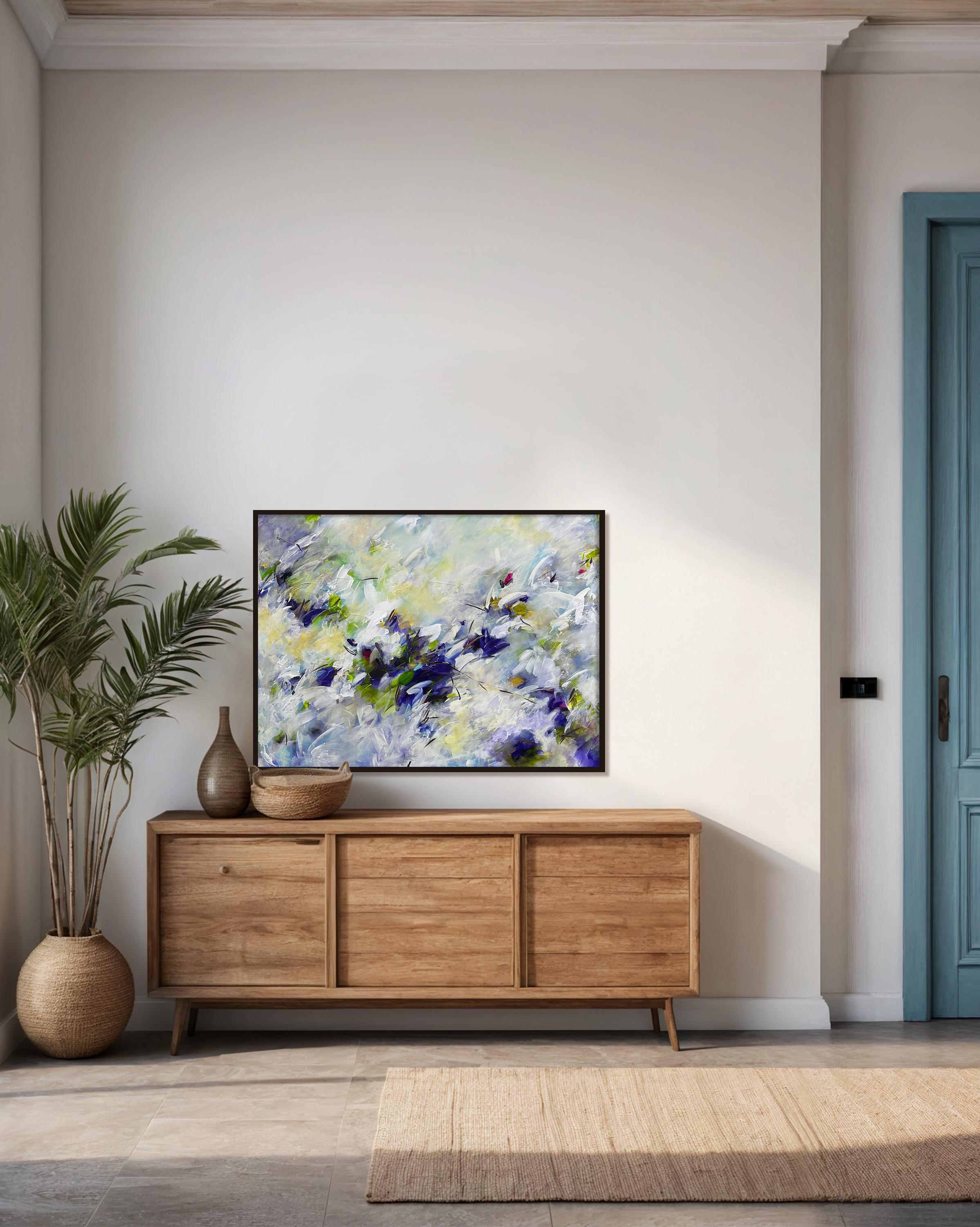 Joyful - Viktoria Ganhao Abstract Contemporary Painting in vendita 6