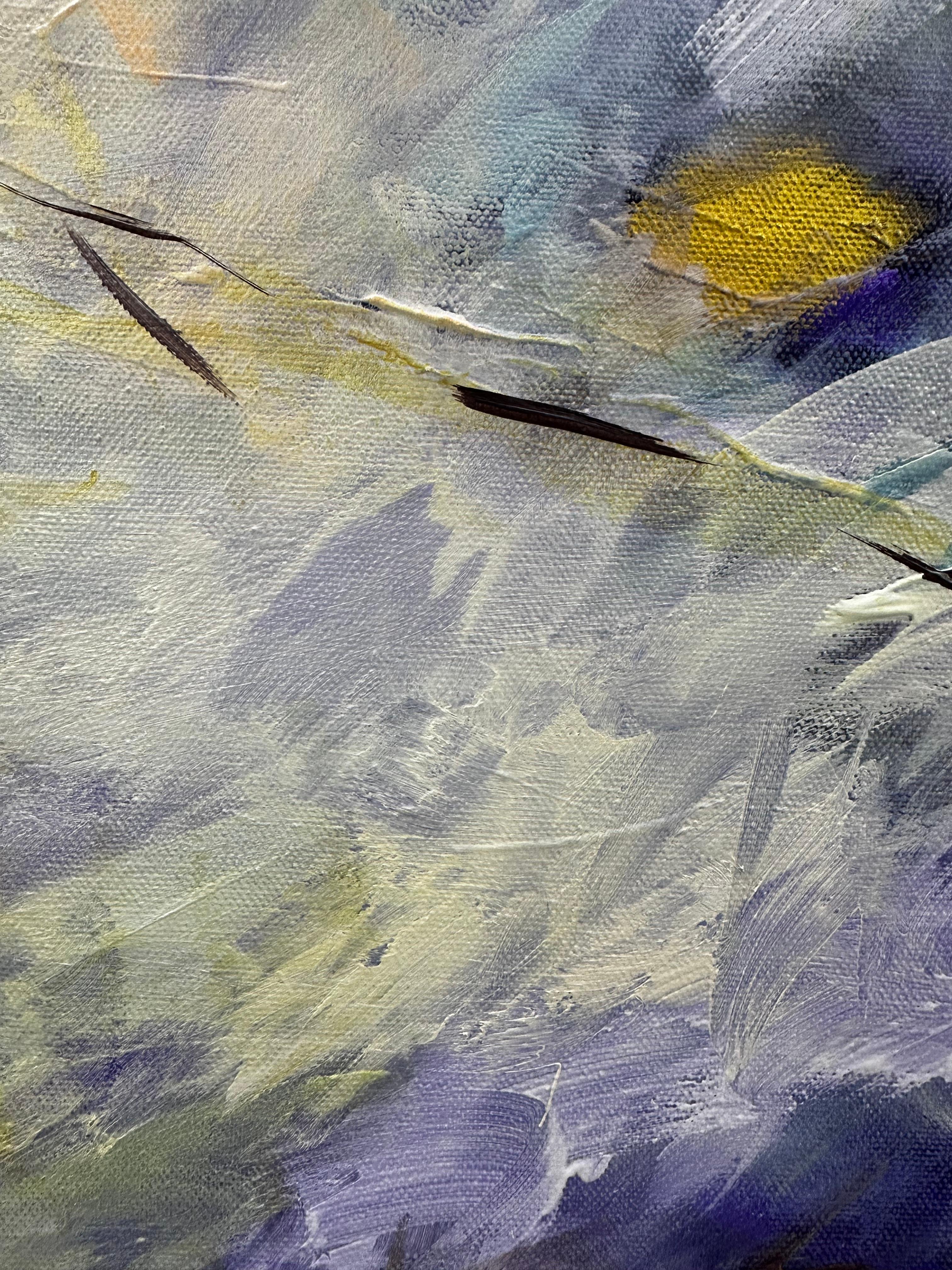 Joyful - Viktoria Ganhao Abstract Contemporary Painting in vendita 7