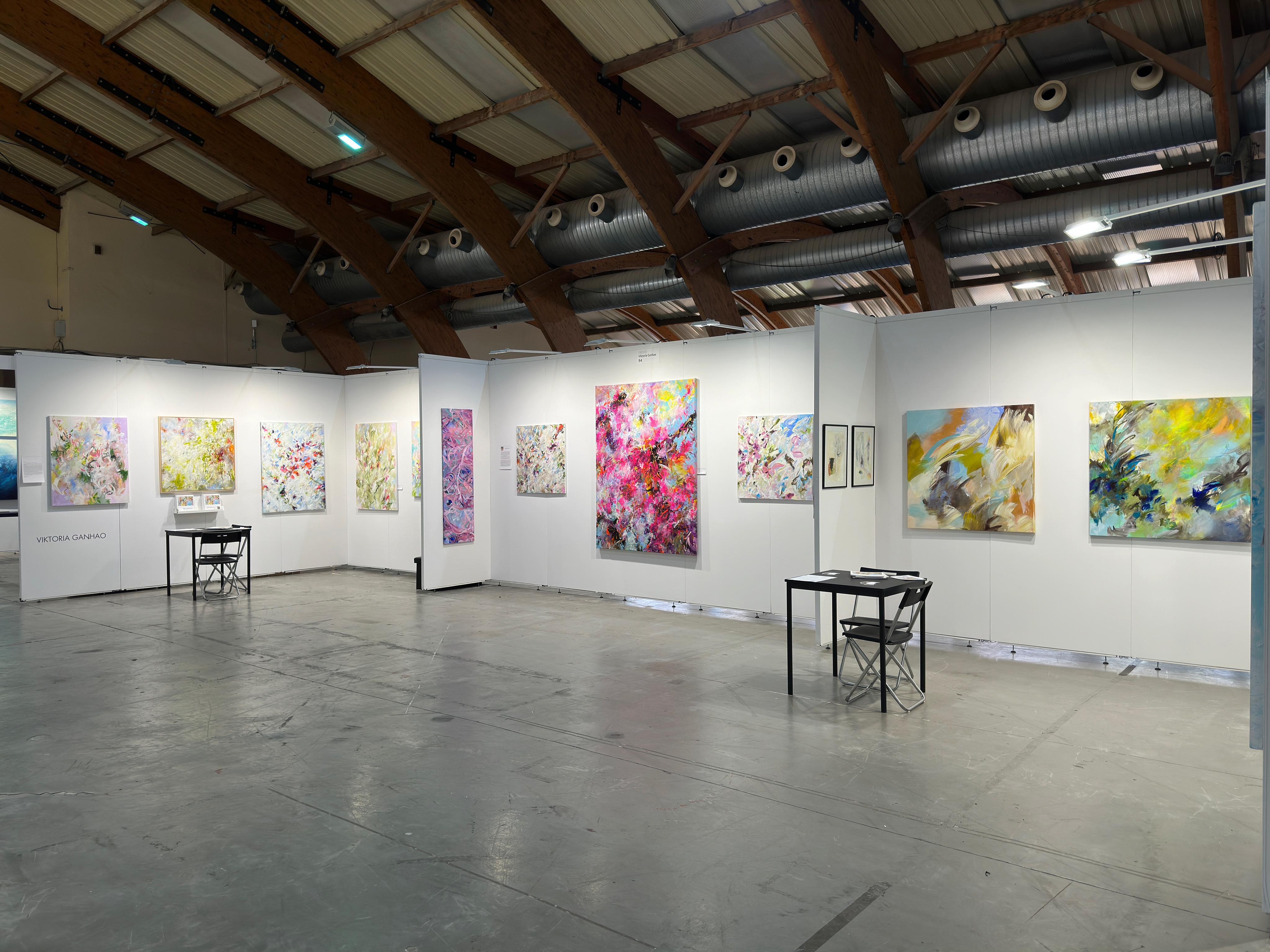 Energia di primavera - Pittura astratta contemporanea di Viktoria Ganhao in vendita 3