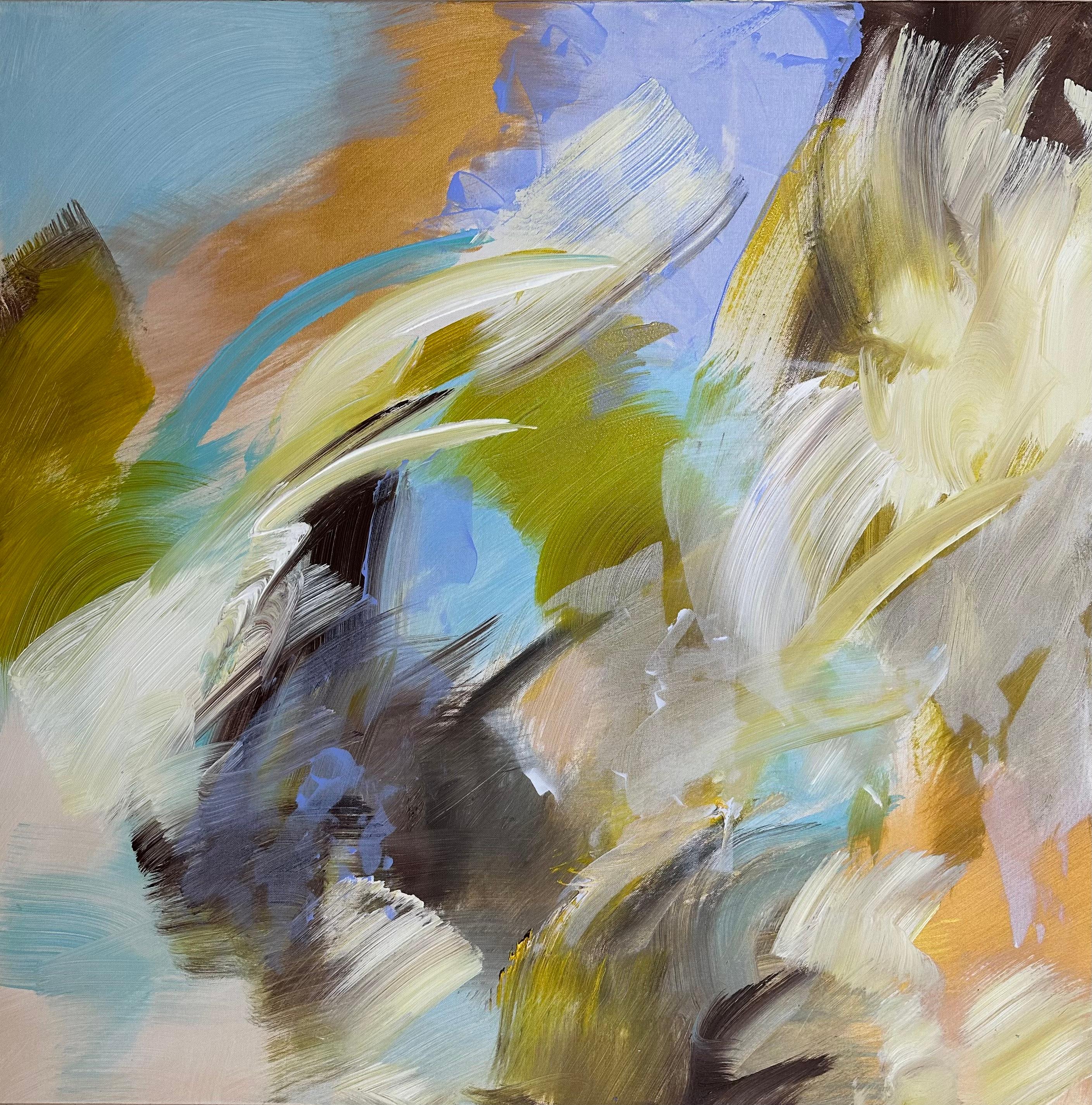 Energia di primavera - Pittura astratta contemporanea di Viktoria Ganhao in vendita 4