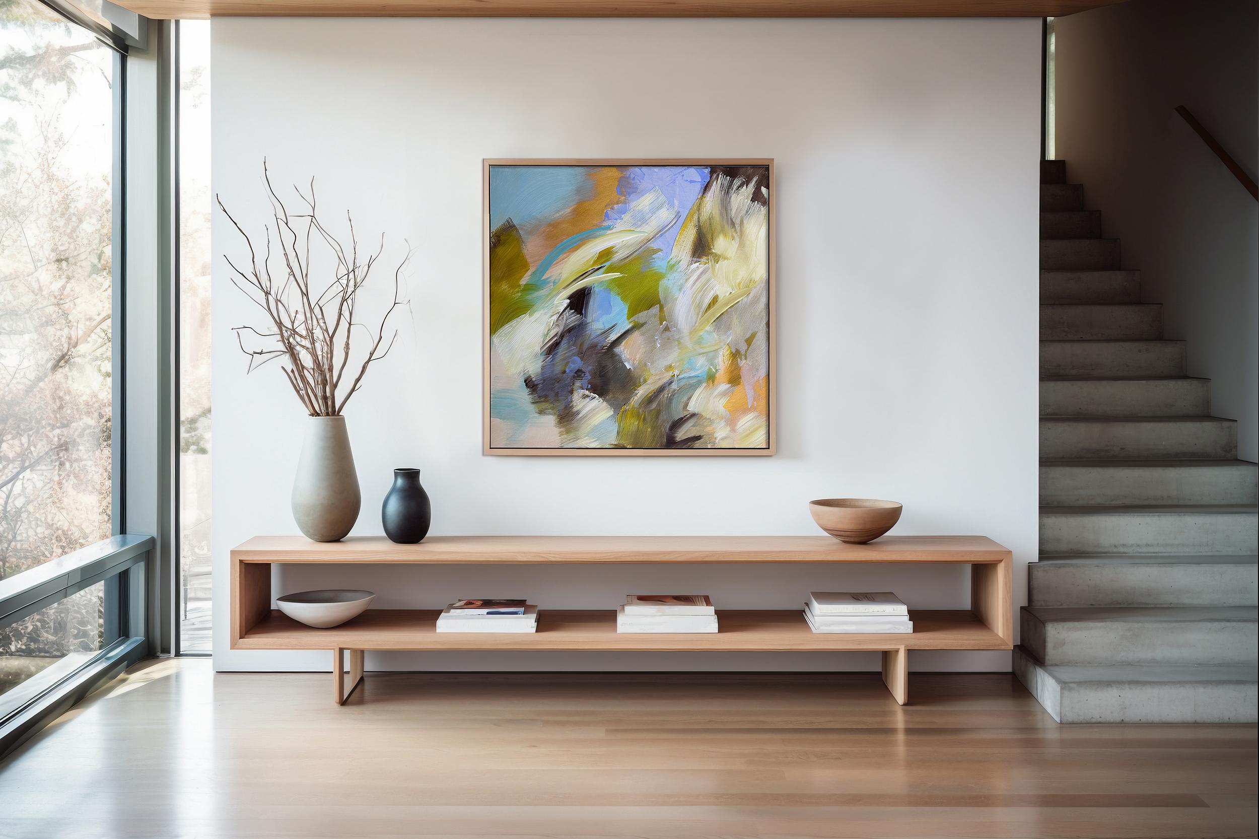 Energia di primavera - Pittura astratta contemporanea di Viktoria Ganhao in vendita 5
