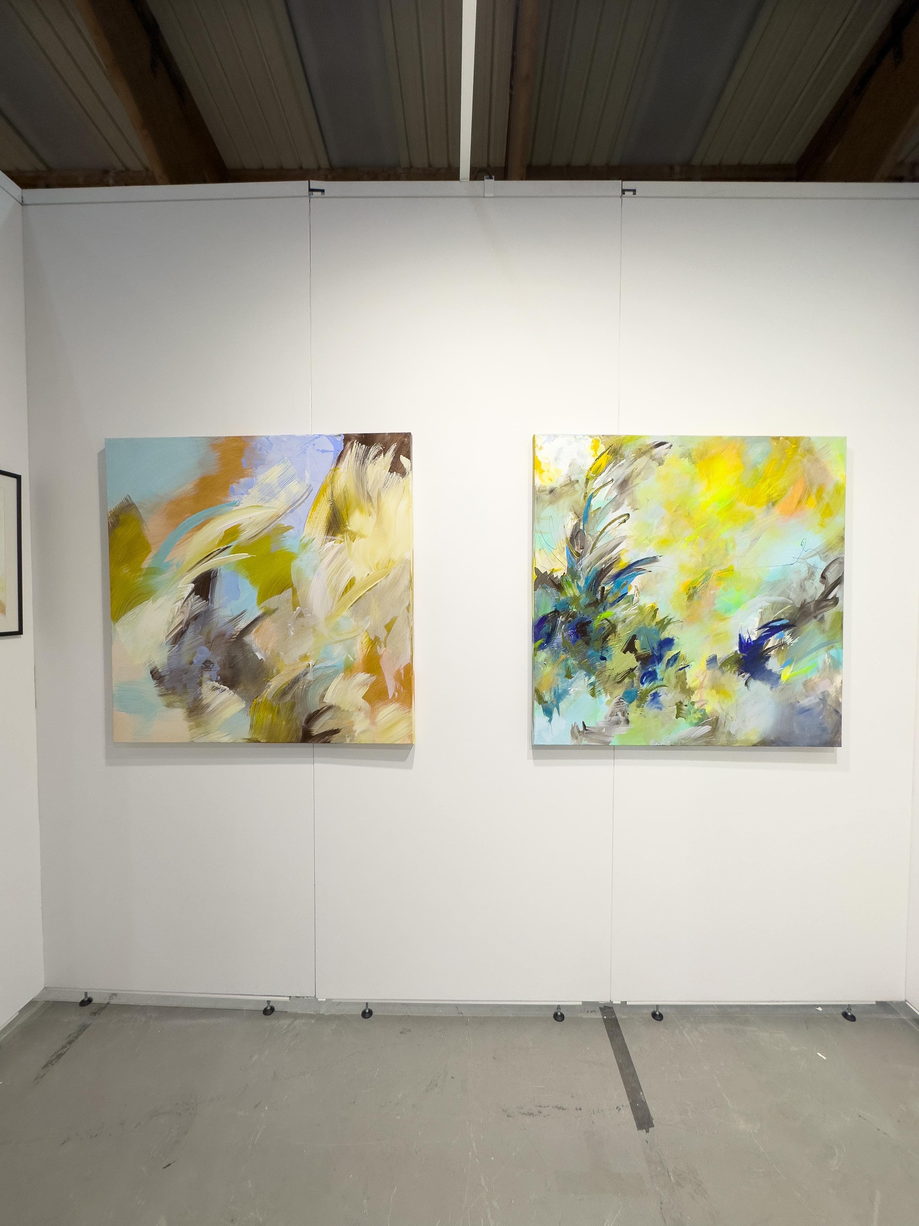 Energia di primavera - Pittura astratta contemporanea di Viktoria Ganhao in vendita 6