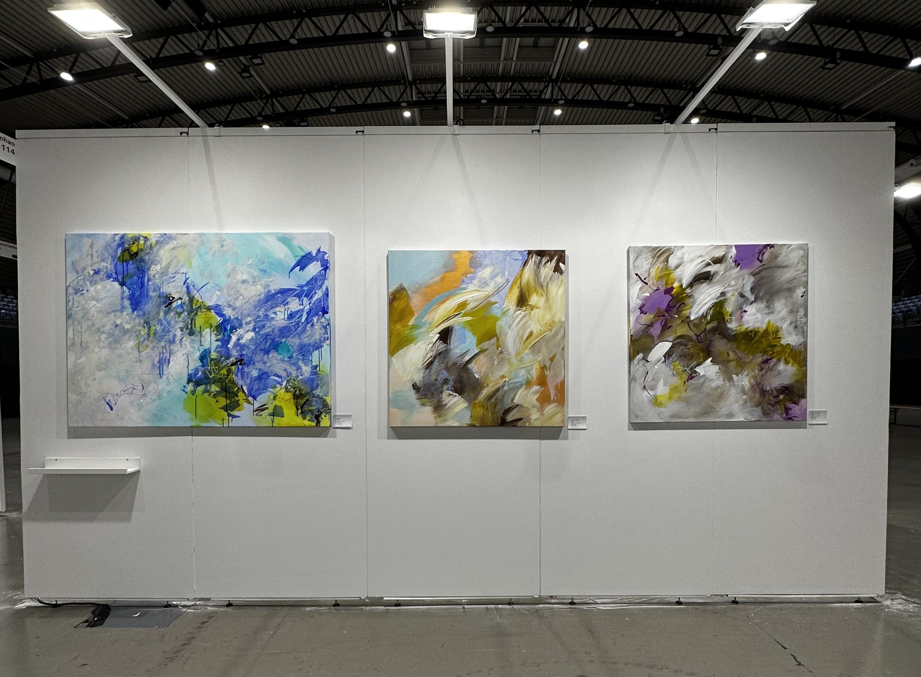 Energia di primavera - Pittura astratta contemporanea di Viktoria Ganhao in vendita 7