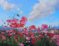 Poppy Dream, Oil Painting