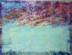 Above the Water, Abstract Painting, Acrylic on Canvas, 2021