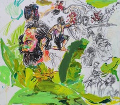Opere della serie "Robinson Crusoe. Una storia di solitudine " 79x80cm