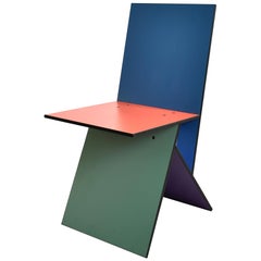 Vilbert Stuhl von Verner Panton für Ikea:: Postmoderne:: Pop Art:: Schweden 1990er Jahre