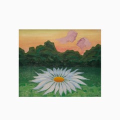 Vilhelm Bjerke Petersen, Figurativer Surrealist Öl auf Leinwand